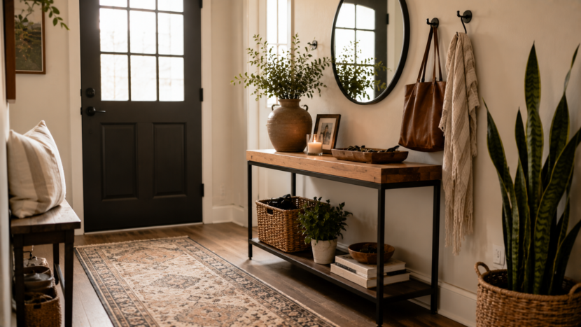 budget entryway makeover ideas