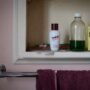 small bathroom organization storage