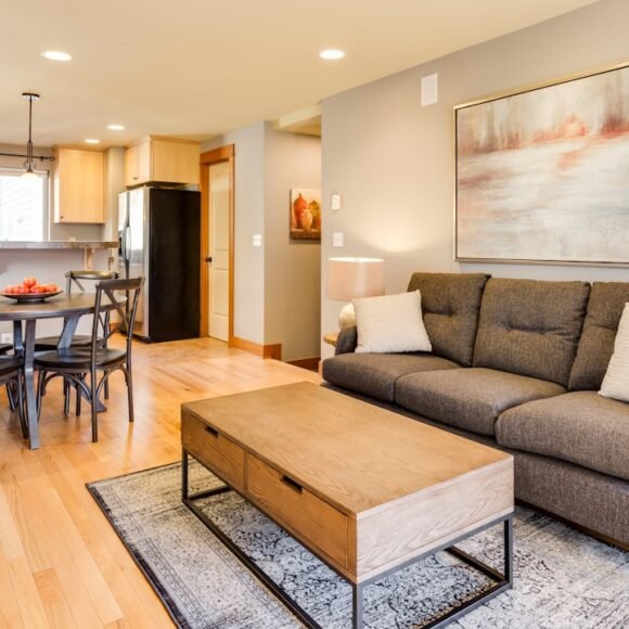 Small Apartment Living Room Layout Ideas That Work in Any Space Small open plan apartment with living and dining area layout