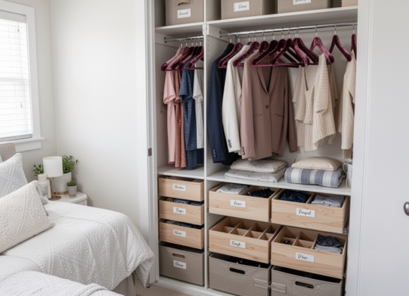 Bedroom and Closet Organization for Small Spaces Bedroom and Closet Organization for Small Spaces - home decor for small spaces