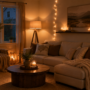 cozy living room lighting ideas warm atmosphere