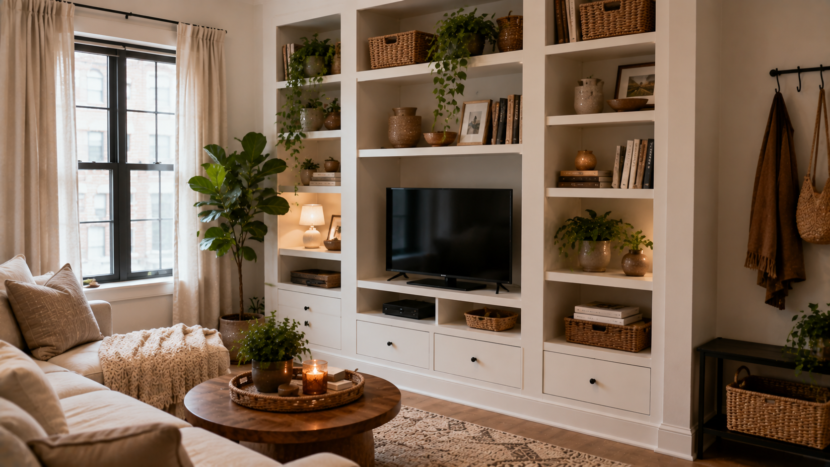 Small Space Organization Ideas That Are Actually Beautiful small space organization ideas beautiful
