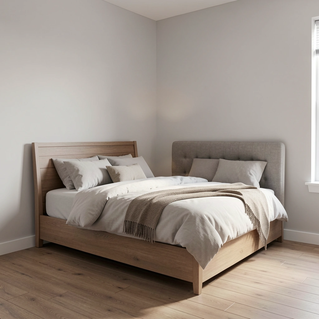 1. Push the Bed Into a Corner (Yes, Really)