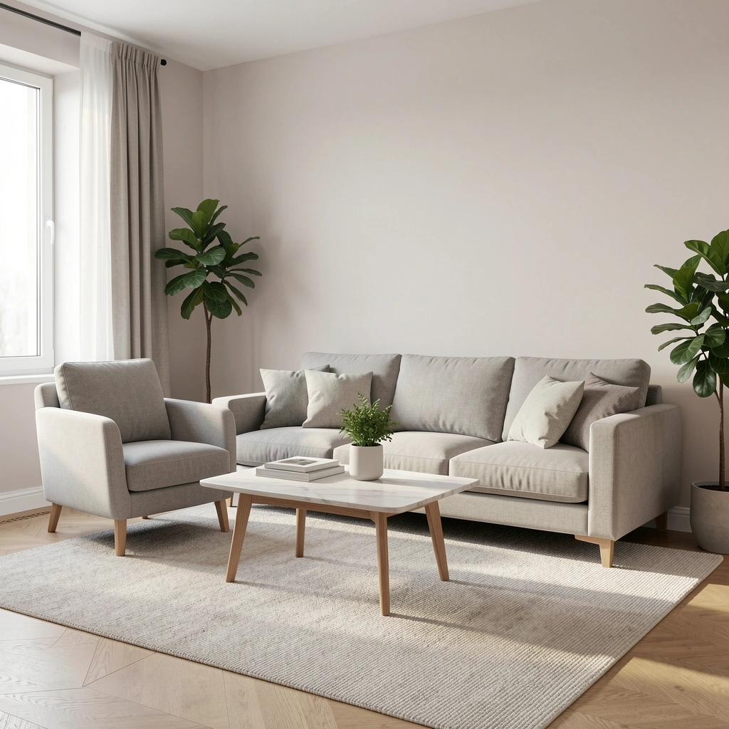 3 Choose furniture with visible legs