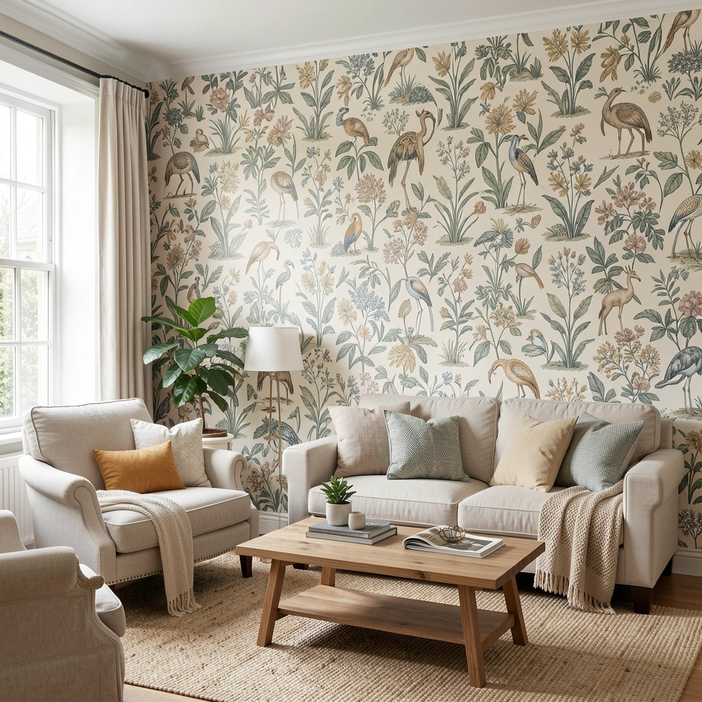 Peel-and-Stick Wallpaper $30–$80/wall Deposit Safe