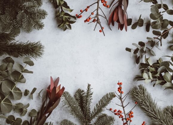 Christmas Apartment Decor Ideas for Small Spaces That Feel Magical Cozy Christmas apartment decor in a small space with warm string lights and minimal tree