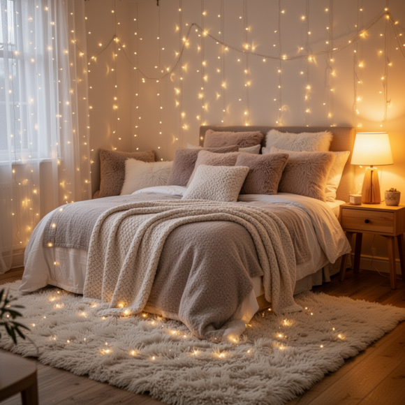 Cozy Bedroom Sanctuary Ideas on a Budget - home decor for small spaces