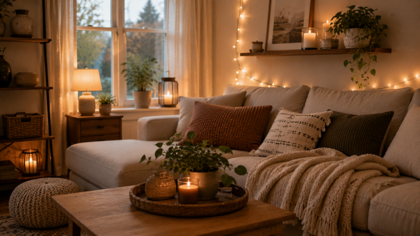 hygge living room ideas scandinavian cozy