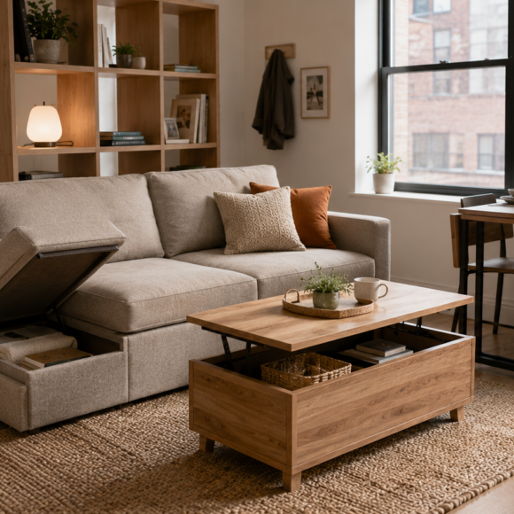 studio apartment decorating ideas separate zones