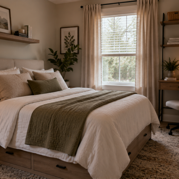 small bedroom decor ideas look bigger