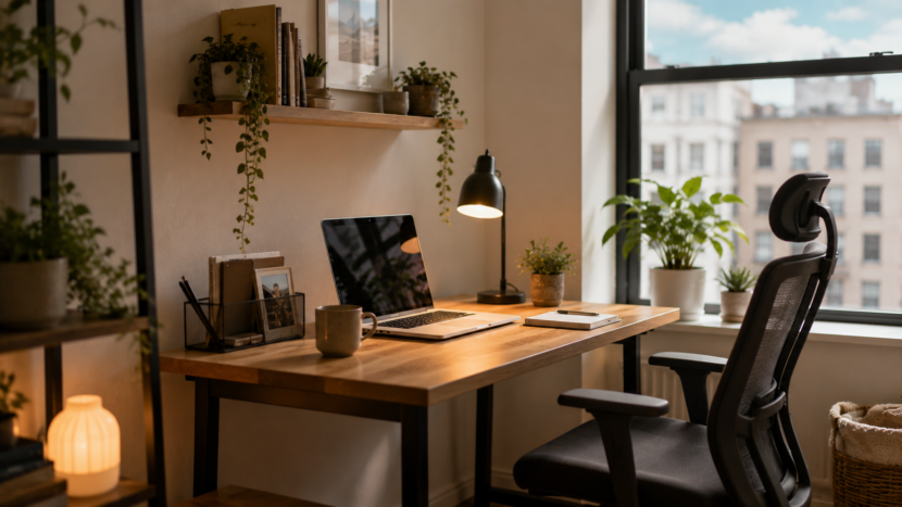 Work From Home Desk Setup Ideas for Small Apartments That Actually Boost Productivity work from home desk setup ideas productivity