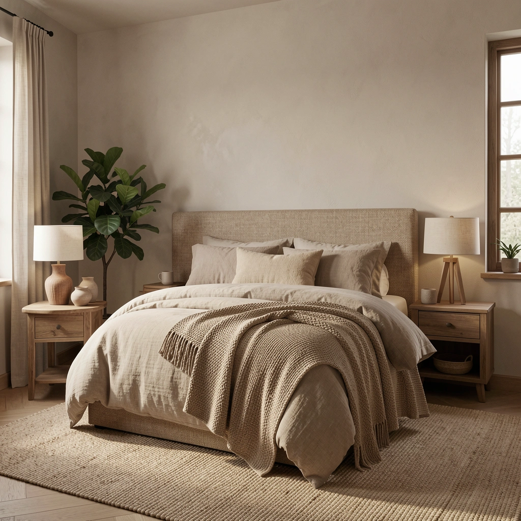 Bedding: The Heart of the Earthy Bedroom