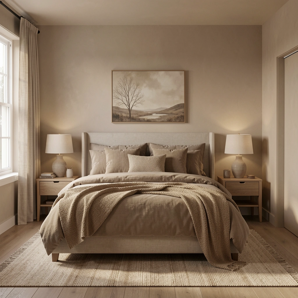 The Earthy Bedroom Color Palette