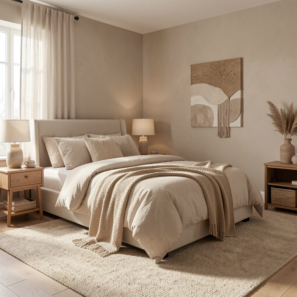 What Is the Neutral Earthy Bedroom Aesthetic?