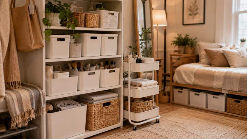 amazon organization storage finds small spaces